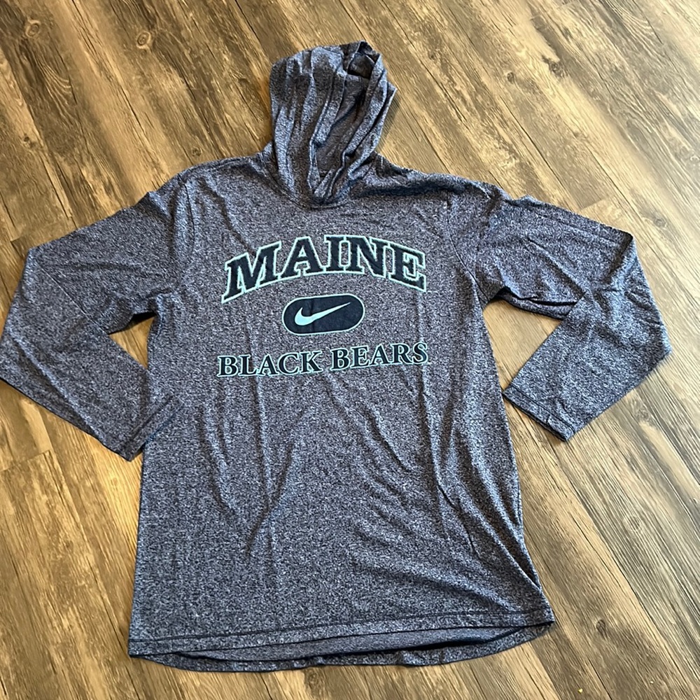 Nike women’s pullover hoodie, Maine Black Bears, size M